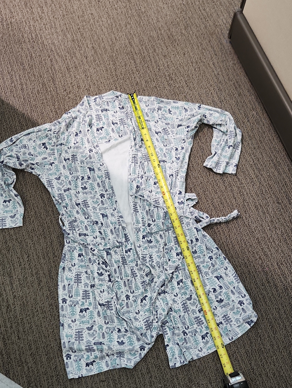 Roller Rabbit Nordic Folk Axel Robe- One Size - Picture 9 of 16